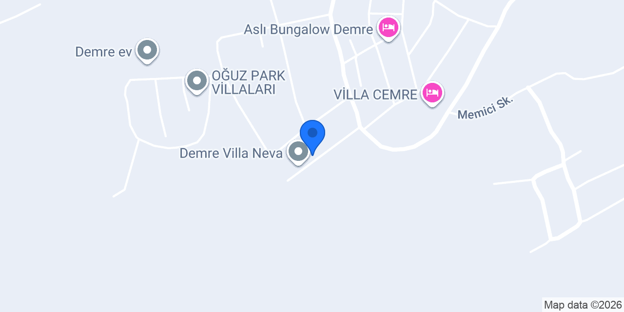Villa ASYA DEMRE konumu