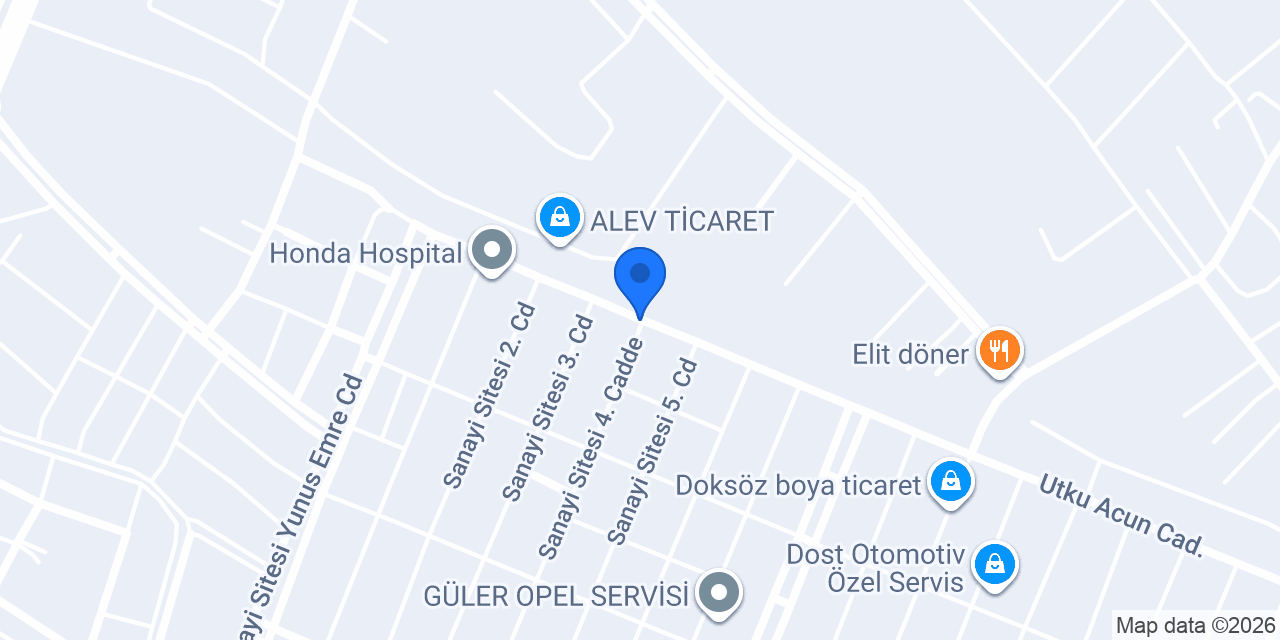 Hataylı Kardeşler Isuzu konumu