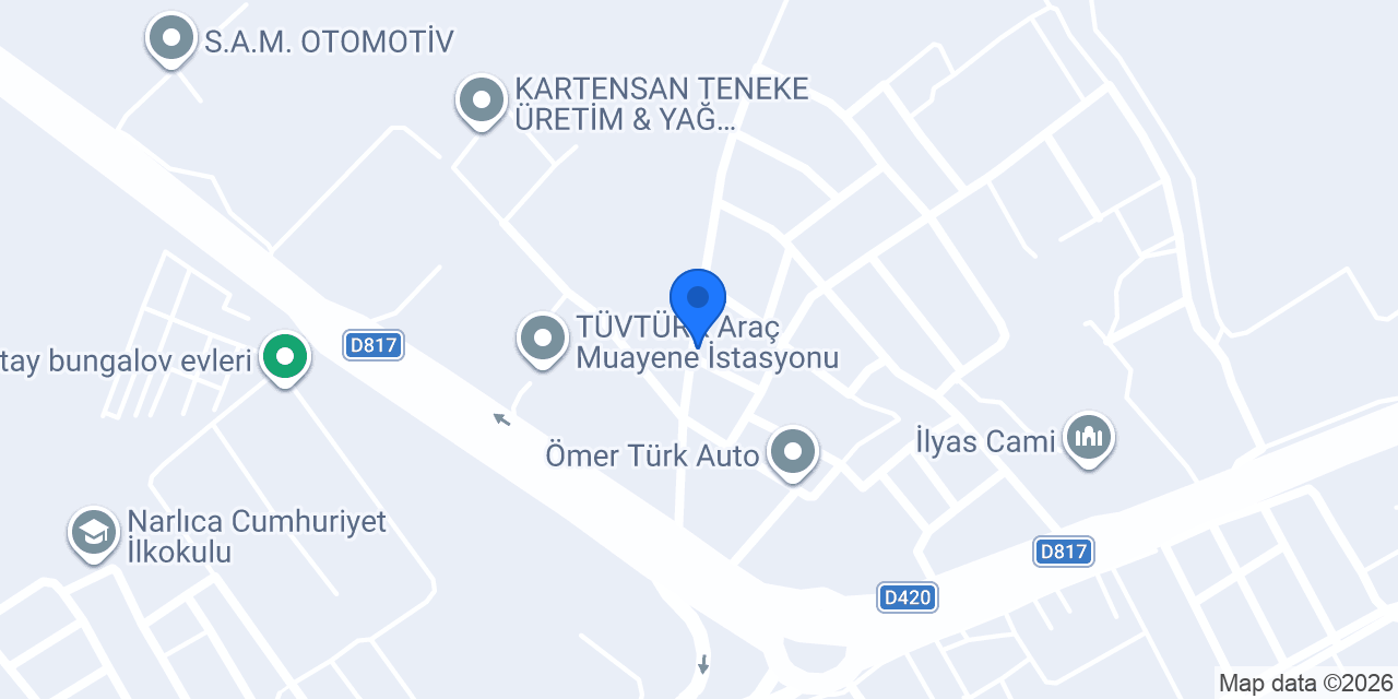 AKYOL oto elektrik LPG konumu
