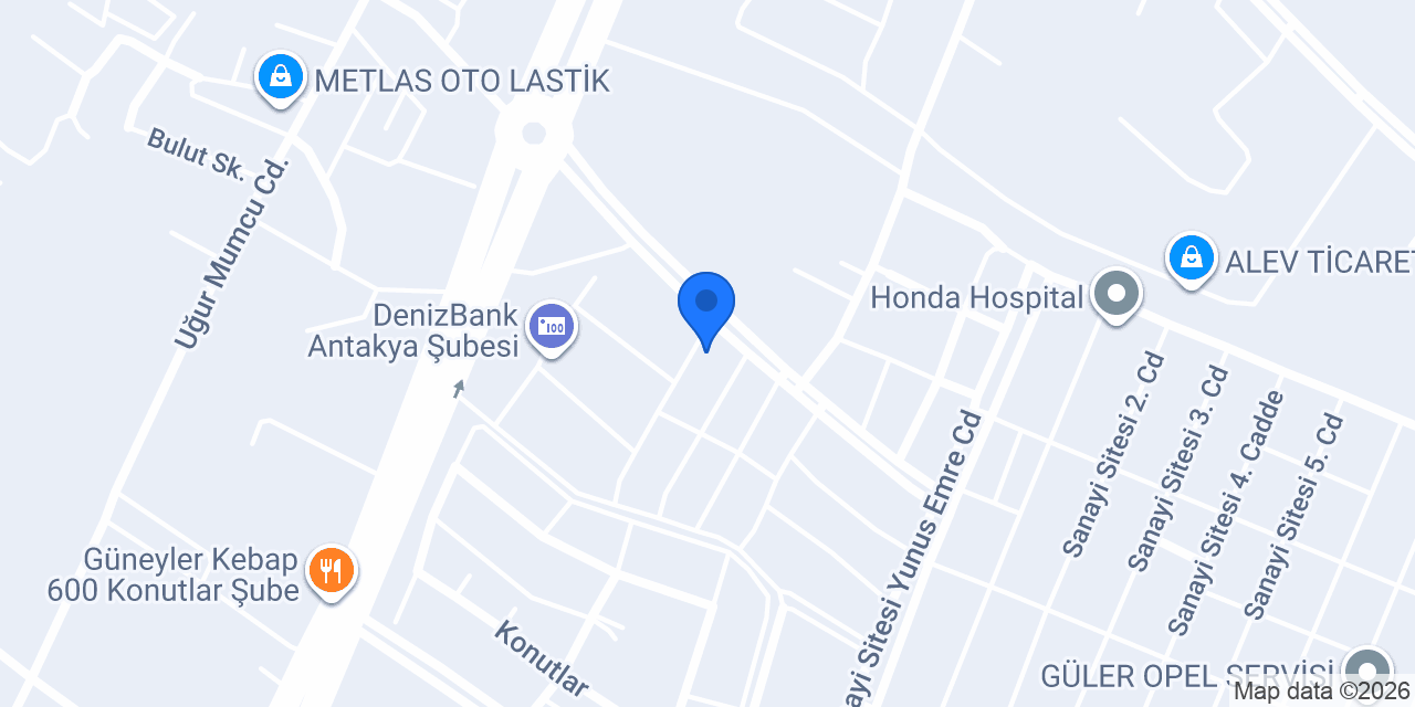 aslan otomotiv konumu