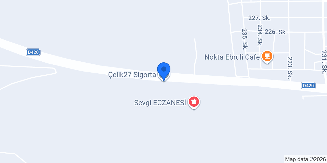 Çelik27 Sigorta konumu