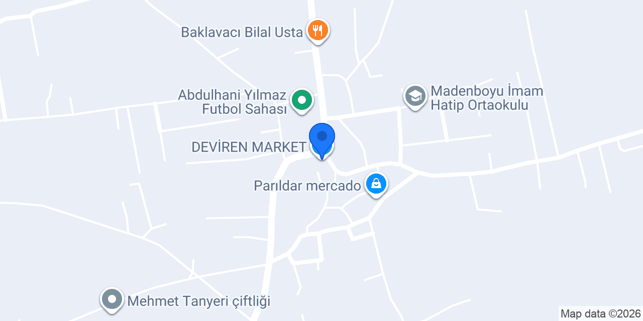 DEVİREN MARKET konumu