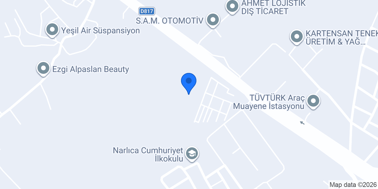 SEHPAJIM AYDINOĞULLARI MOBİLYA SAN. VE TİC. A.Ş. konumu