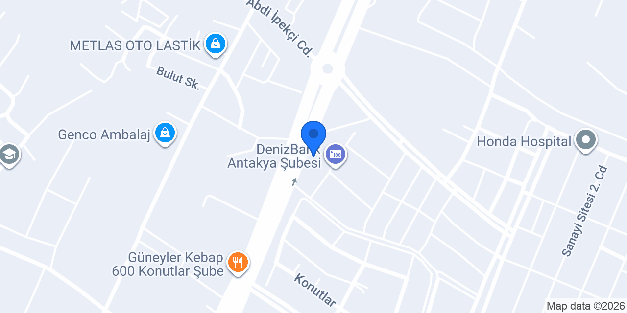 Kebapçı Serkan usta konumu