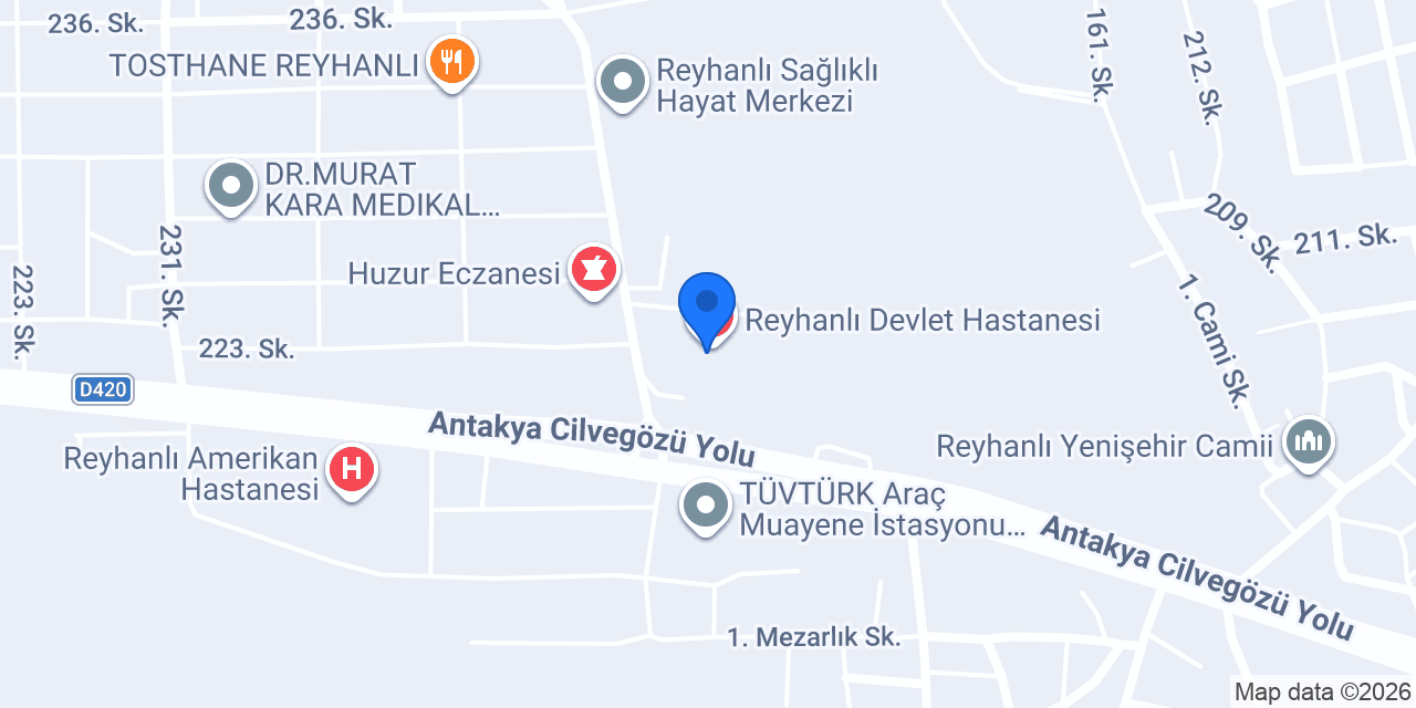 Çelik kafeterya /Reyhanlı devlet hastanesi kantini konumu