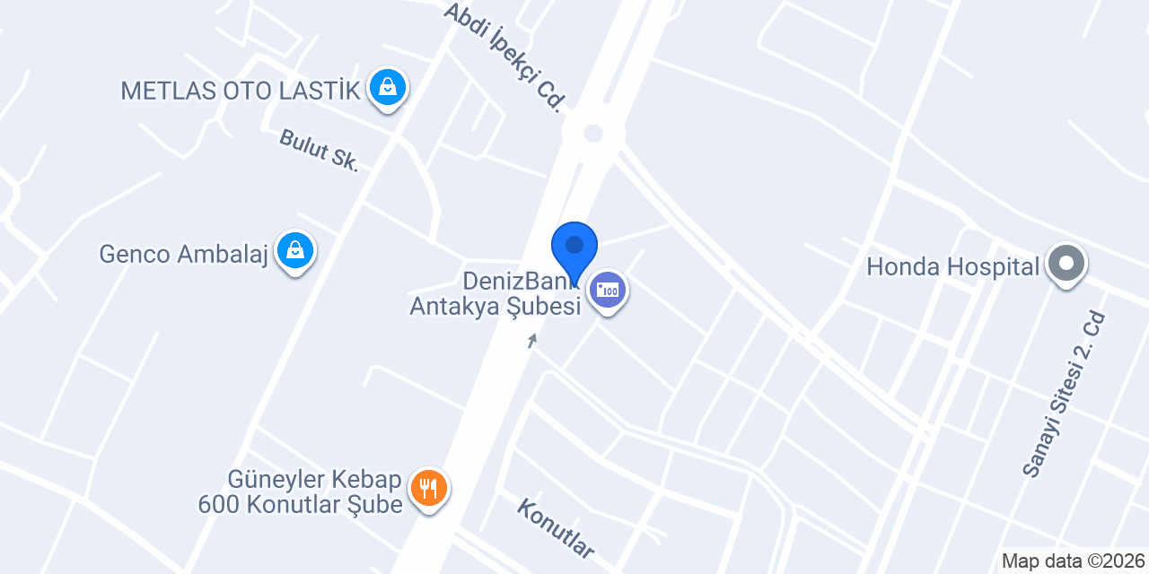 Ziraat Katılım Antakya Şubesi konumu