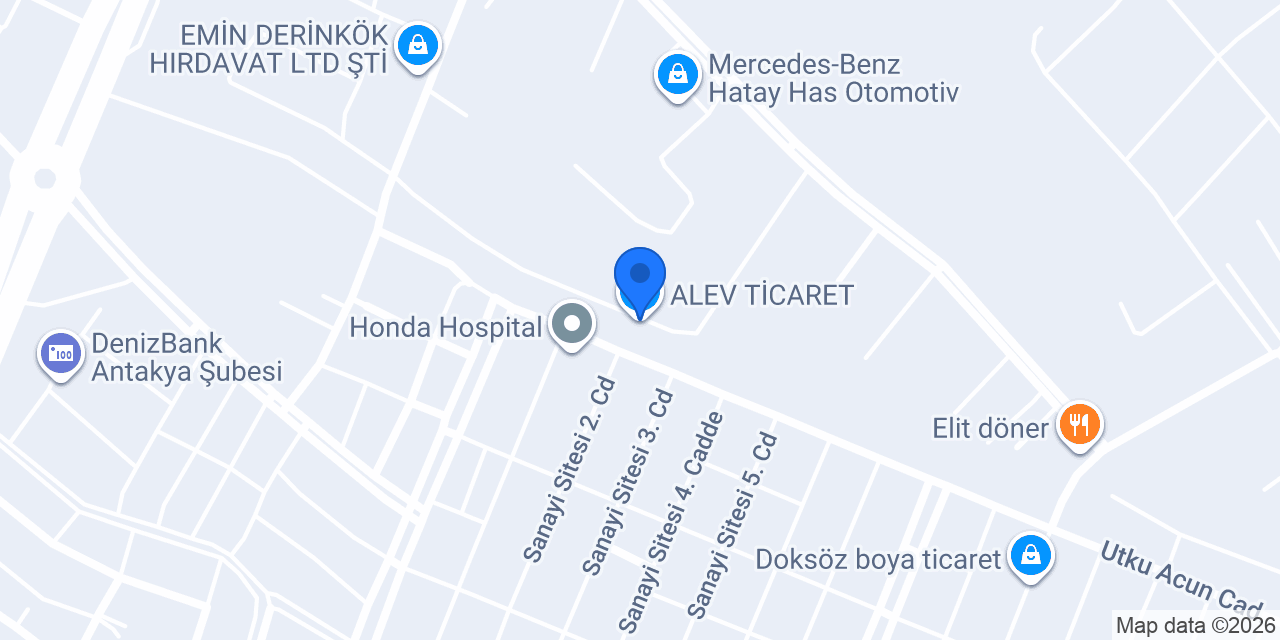 ALEV TİCARET konumu