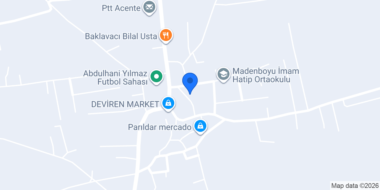 Madenboyu Sağlık Ocağı konumu