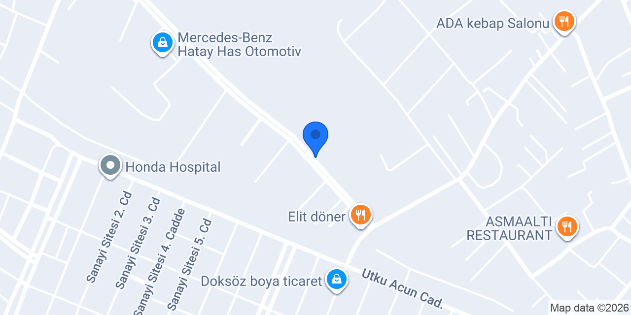Bablı Garage konumu