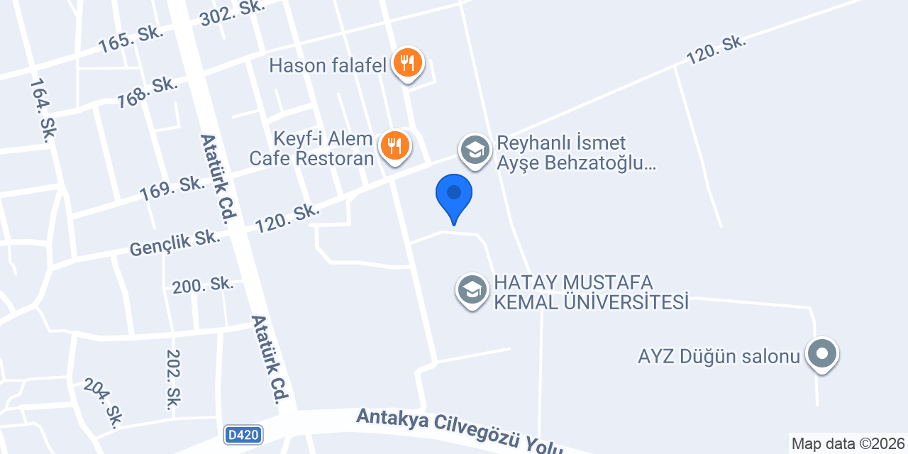 Yahya Turan Fen Lisesi konumu