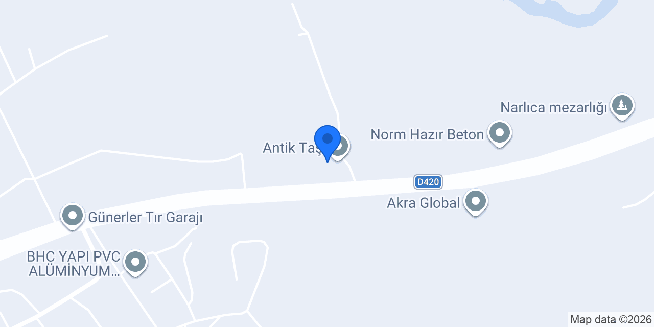 Antik Taş konumu