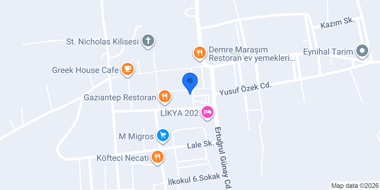 Askı Müzik konumu
