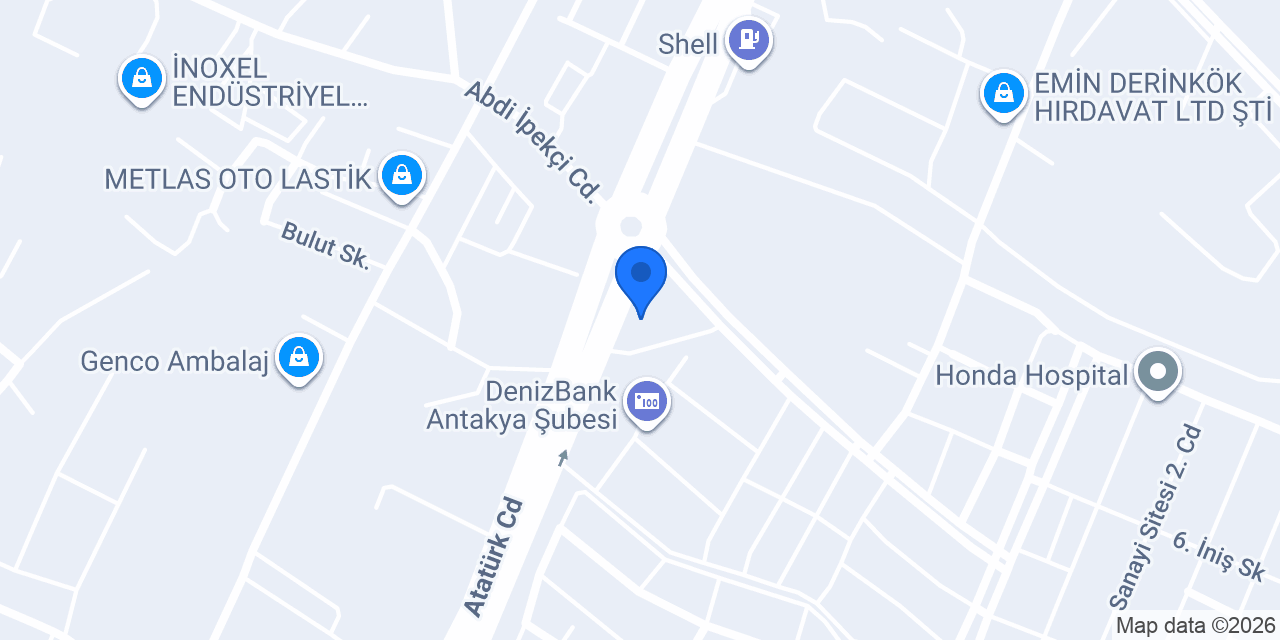 Yapı Kredi - Hatay Mobil Şube konumu