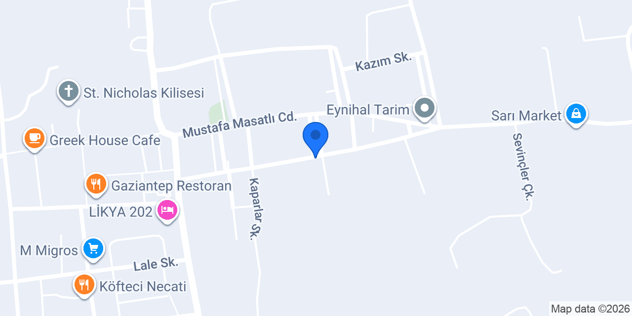 Özel Kale Sürücü Lursu konumu