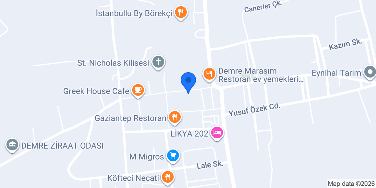 Kabak Kafe konumu