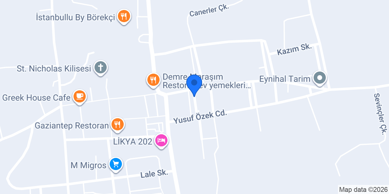 Demre İlçe Müftülüğü konumu