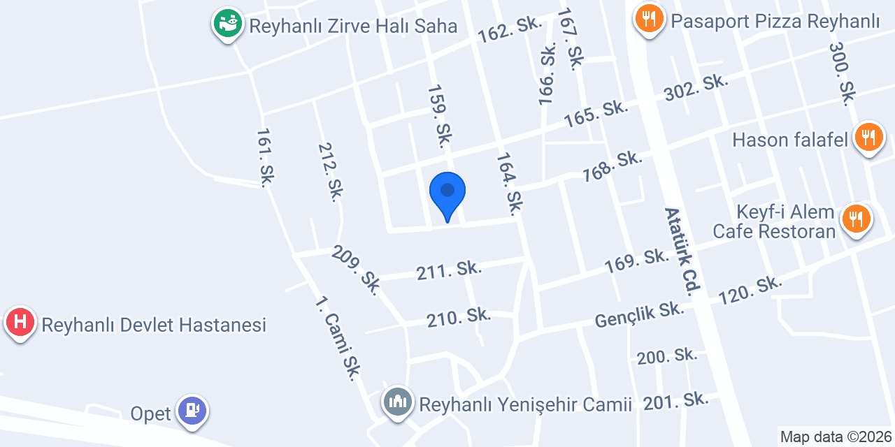 Parlak Eşya konumu