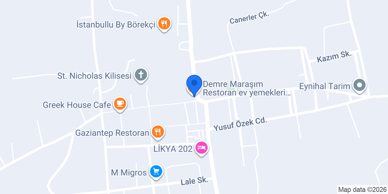 Mevsim cafe konumu