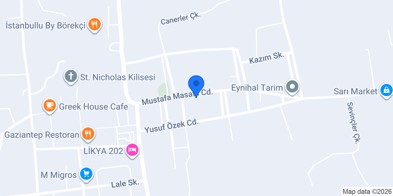 Aslanlar Yapı Market konumu