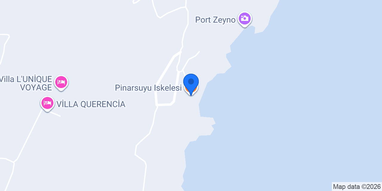Pinarsuyu Iskelesi konumu