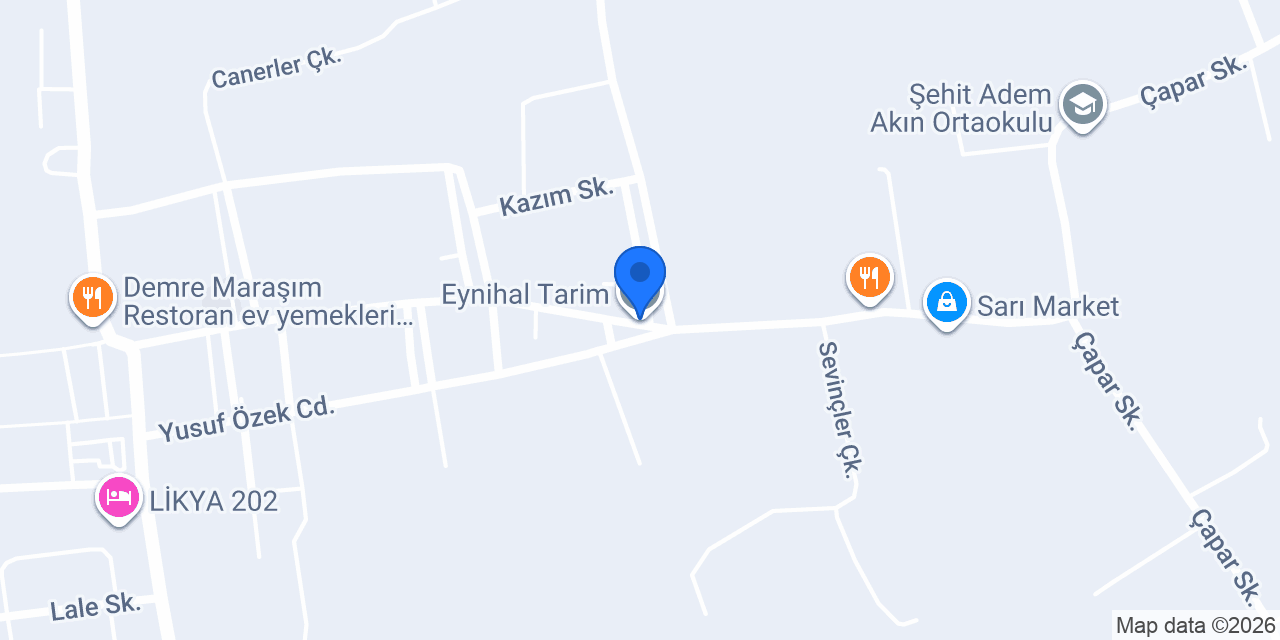 Eynihal Tarim konumu