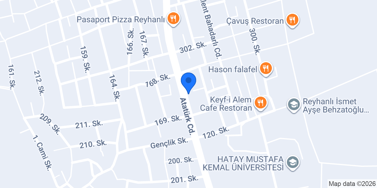 Eyfel Çiçekçilik konumu