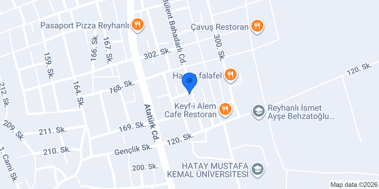 Özlem Market konumu