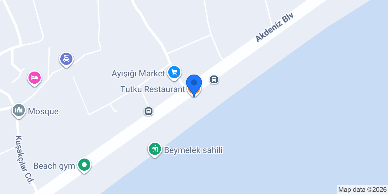 Tutku Restaurant konumu