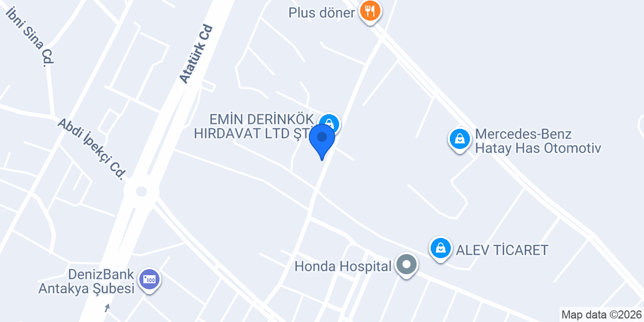 HATAY E & S HAVALANDIRMA konumu