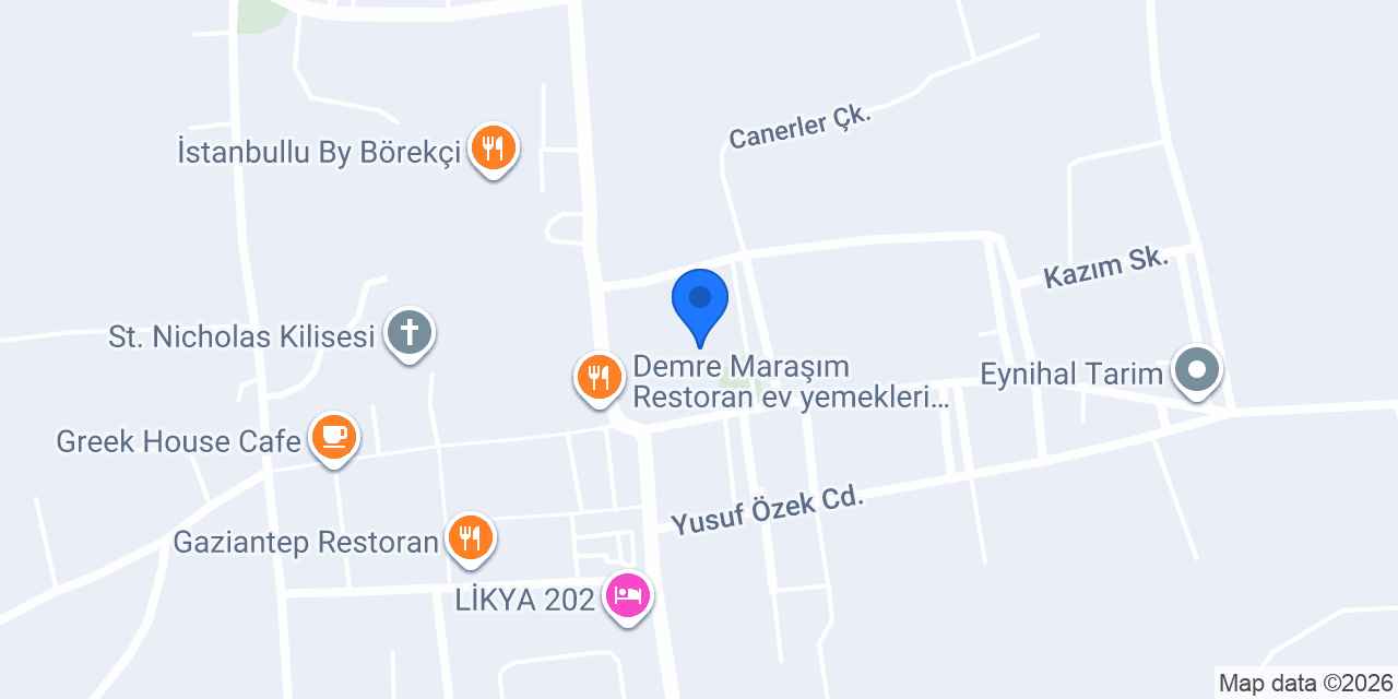Antalya Demre İlçe Halk Kütüphanesi konumu