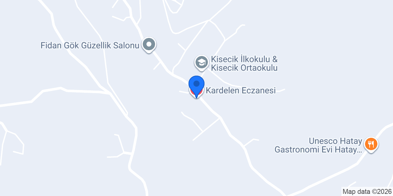 Kardelen Eczanesi konumu
