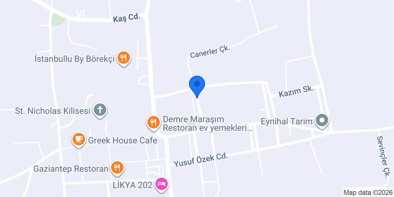 MAY TARIM DEMRE ŞUBESİ konumu