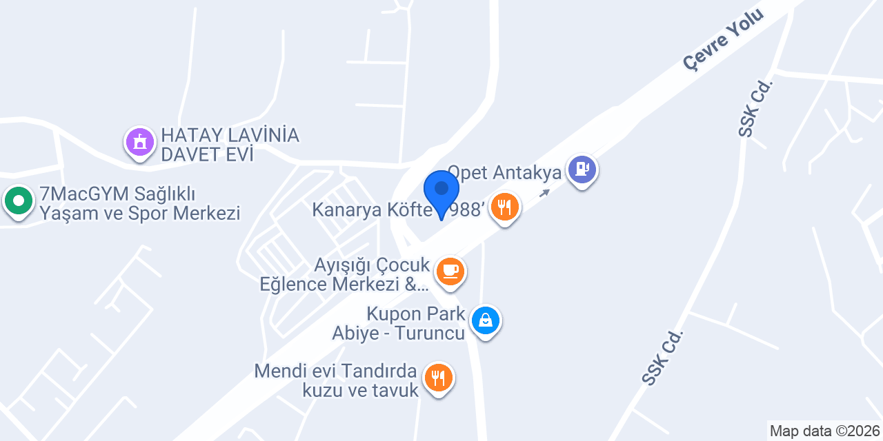 Tabelacı (USTA TABELA) konumu
