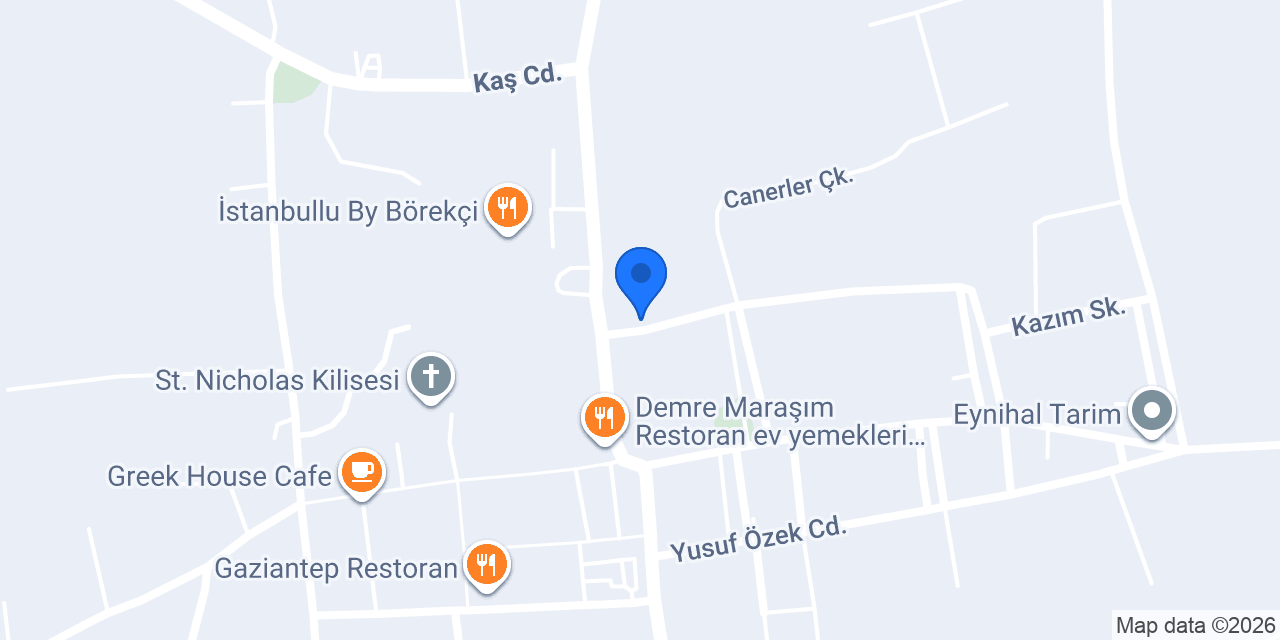 Dizayn Elektrik Demre konumu