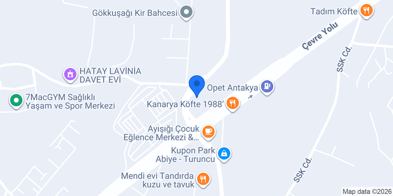 Hüseyin usta kasap kebap konumu