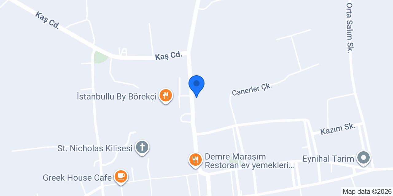 Rosea Çiçekcilik konumu