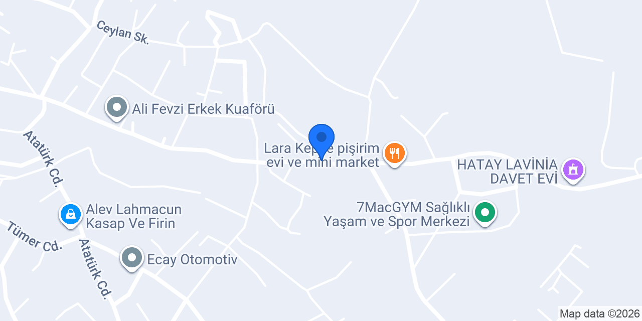 Atakan Barber Shop konumu