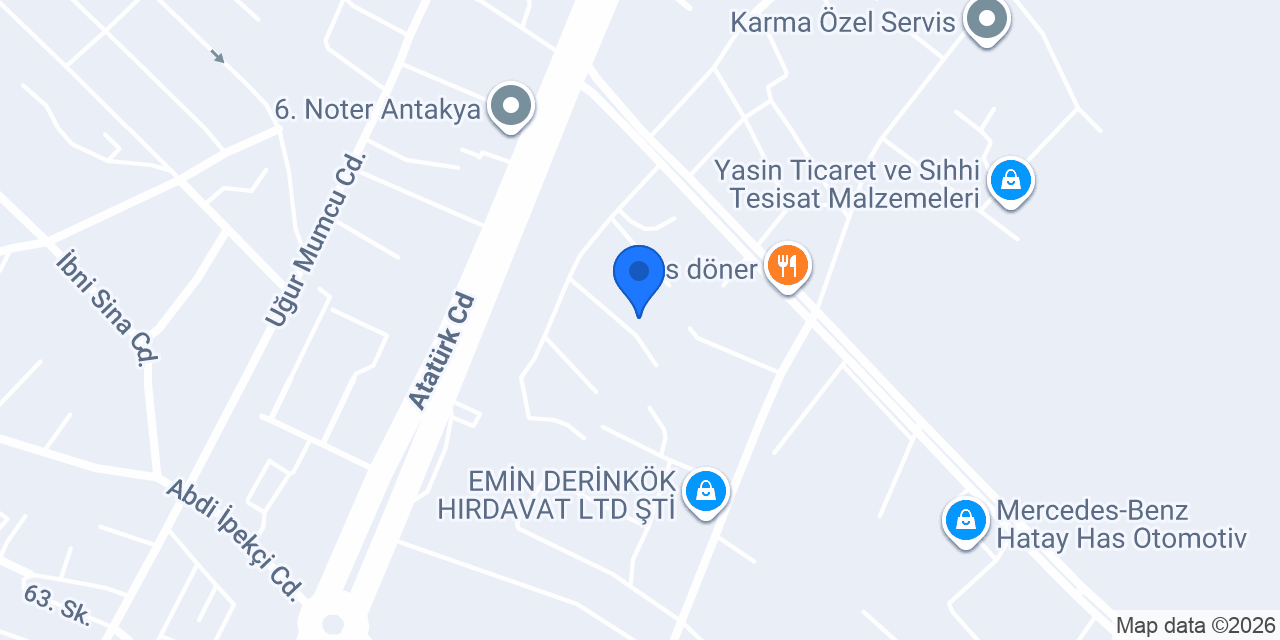 HCY TİCARET-CEM YILDIRIM konumu