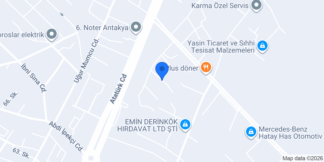Bilardo Mekan konumu