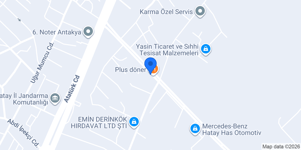 Semir sivri oto lastik konumu
