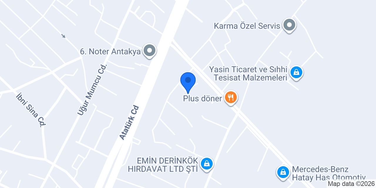 Dokuzoğlu Otomotiv konumu