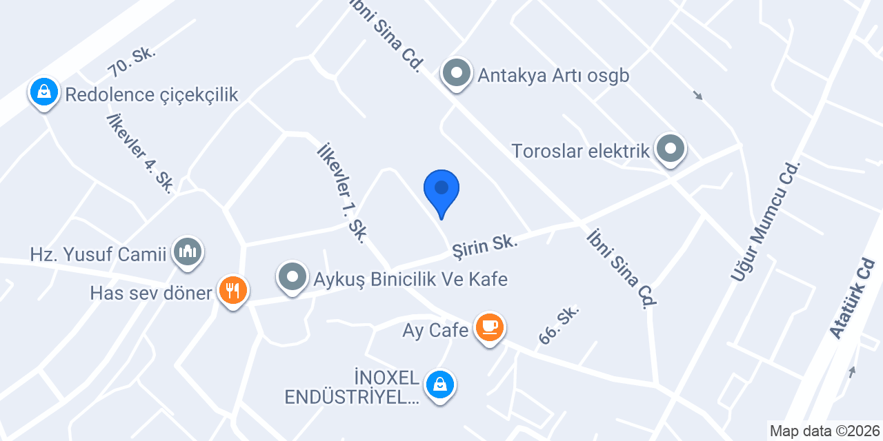 Ysn Gök Mobilya konumu