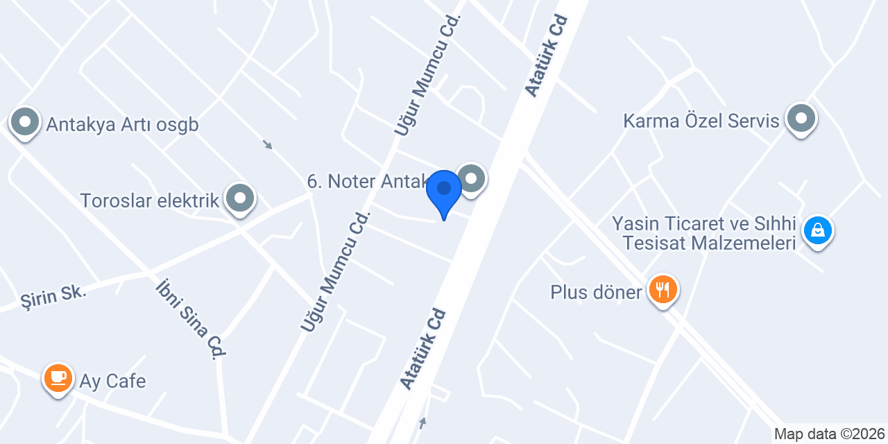 Otomerkezi.net Hatay konumu
