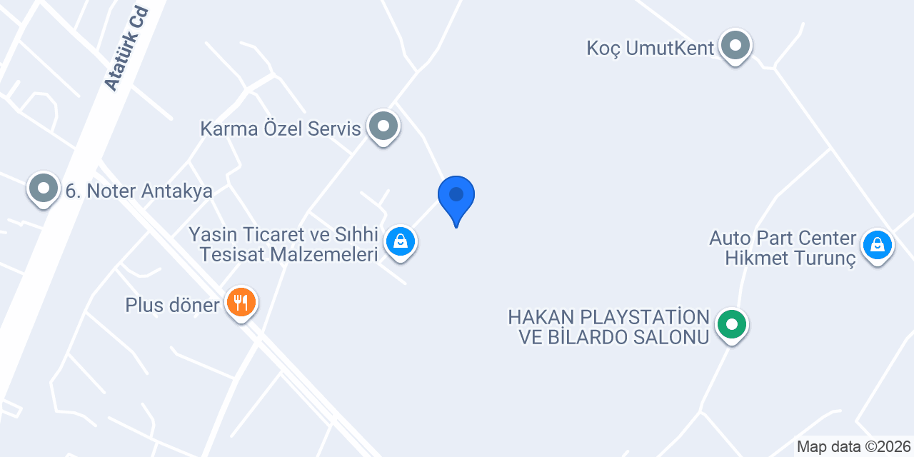 Onur Çelik Yapı konumu