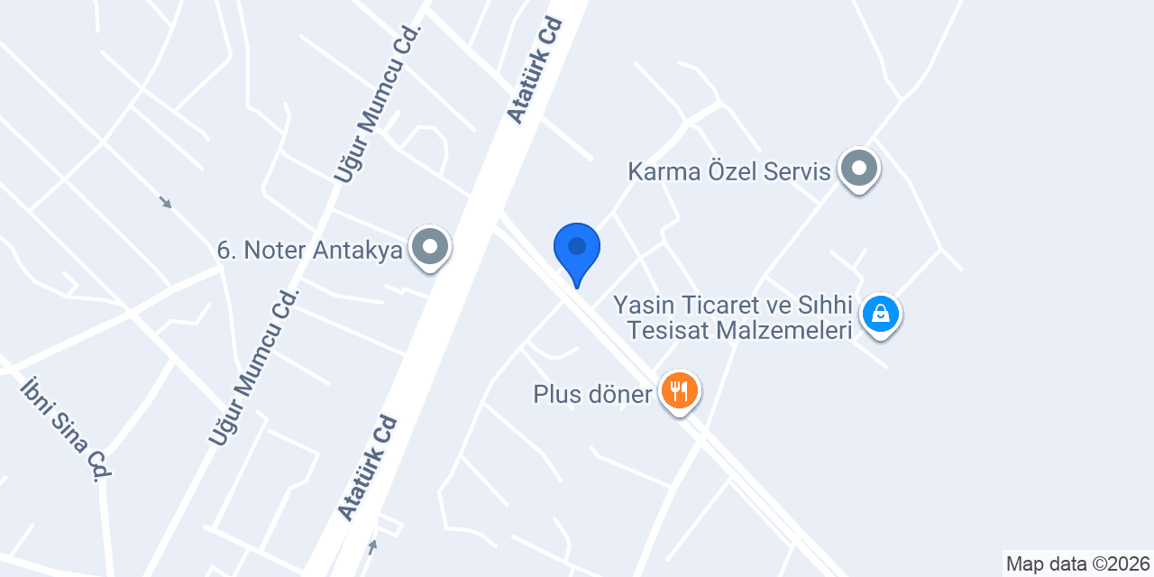 JetStop Oto Servis konumu