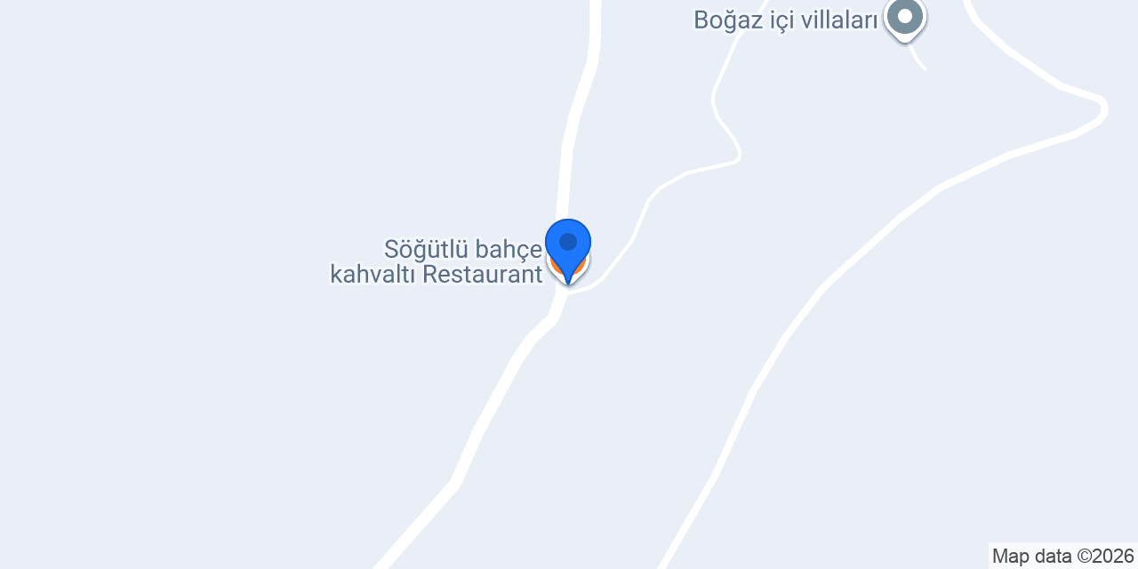 Söğütlü bahçe kahvaltı Restaurant konumu