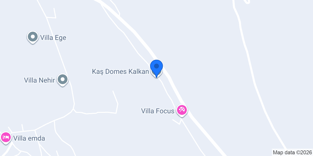 Kaş Domes Kalkan konumu