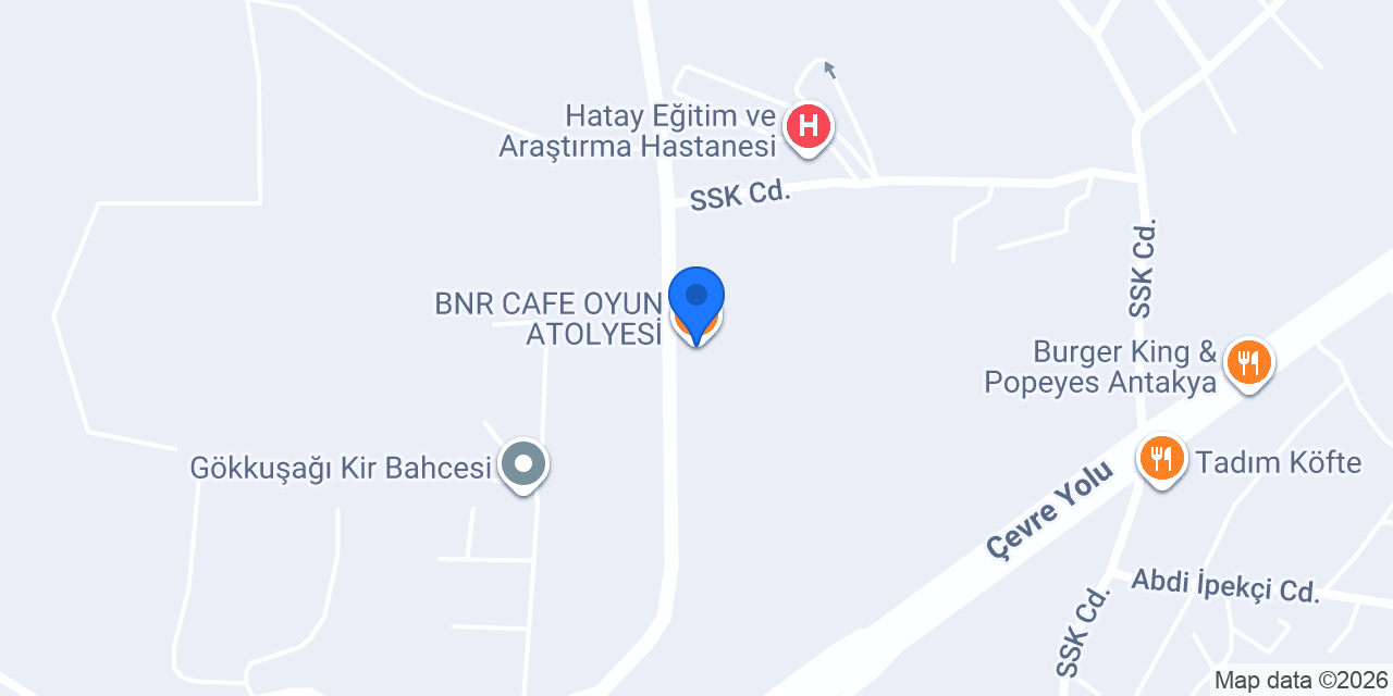 BNR CAFE OYUN ATOLYESİ konumu