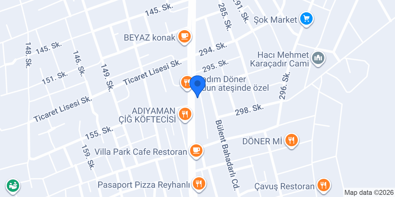 Dr.Pizza Reyhanli konumu