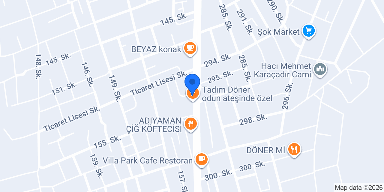 HATAY KİLER ŞARKÜTERİ konumu